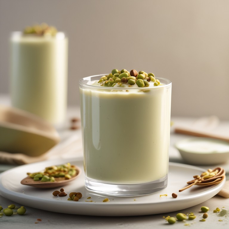 Taste the rich, creamy goodness of Pista Milk Oliga. Made with real pistachios. Order yours today and enjoy every sip!