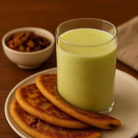 Enjoy rich, creamy Pista Milk packed with real pistachio flavor. Order now and treat yourself to a delicious, nutritious sip today!